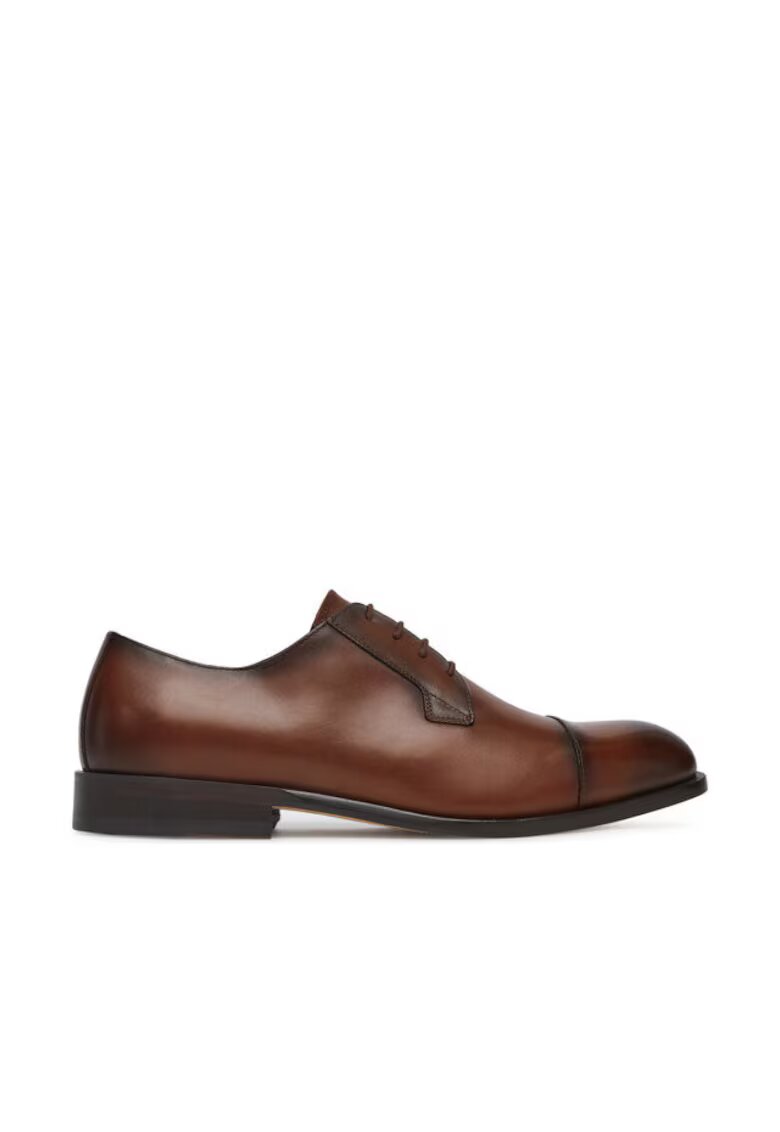 Boss Pantofi barbatesti - piele naturala - maro - elegant si confortabil