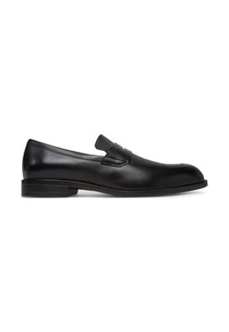 Boss Pantofi barbatesti - piele naturala - negru - eleganta si confort