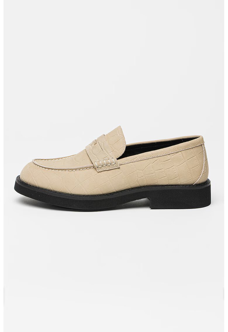 Boss Pantofi loafer din piele Eleri - Grej