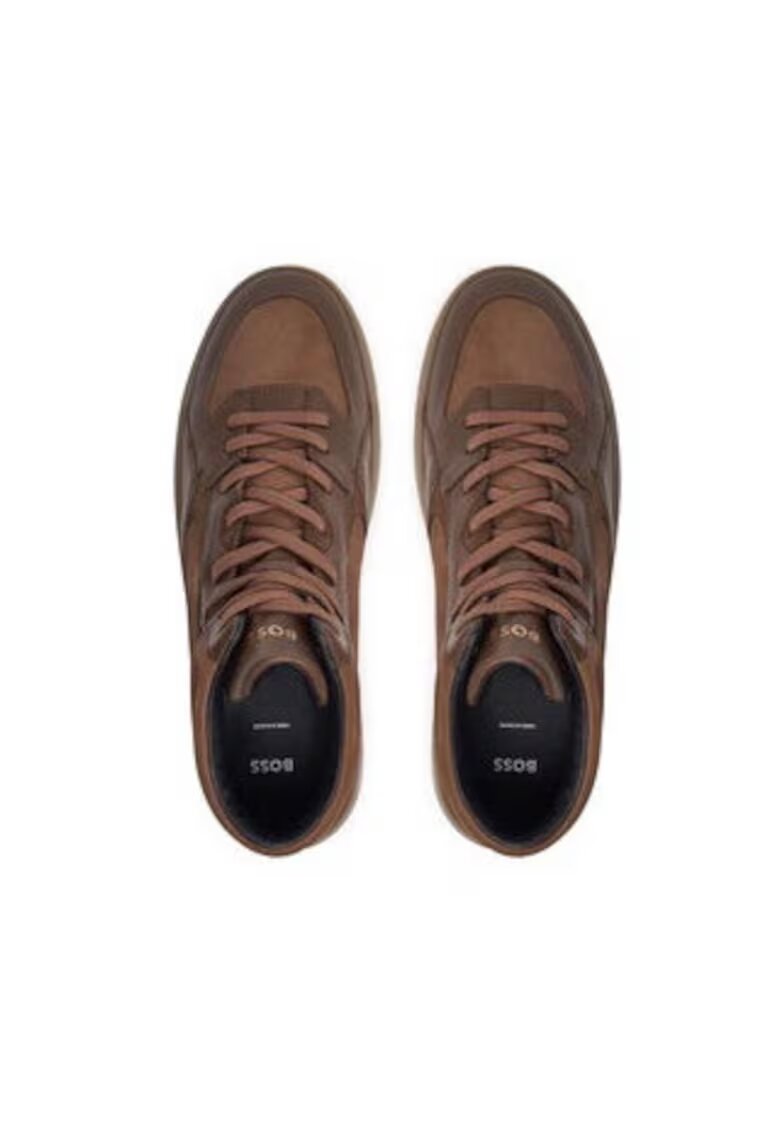 Boss Pantofi sport barbati 304262982 - Piele naturala - 41 EU - Maro