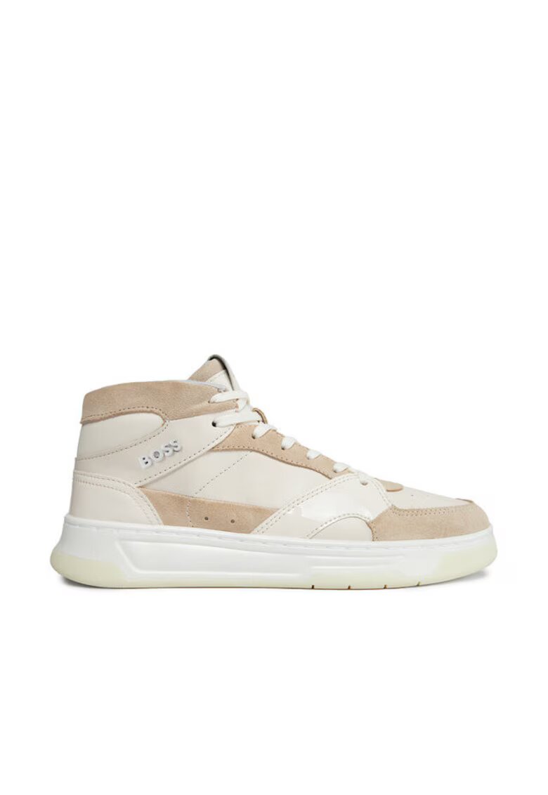 Boss Pantofi sport dama 302931071 - Piele ecologica - Bej - Bej