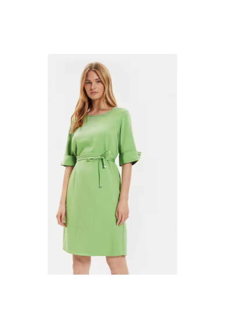 Boss Rochie dama - 303808938 - Viscoza - Verde - Verde