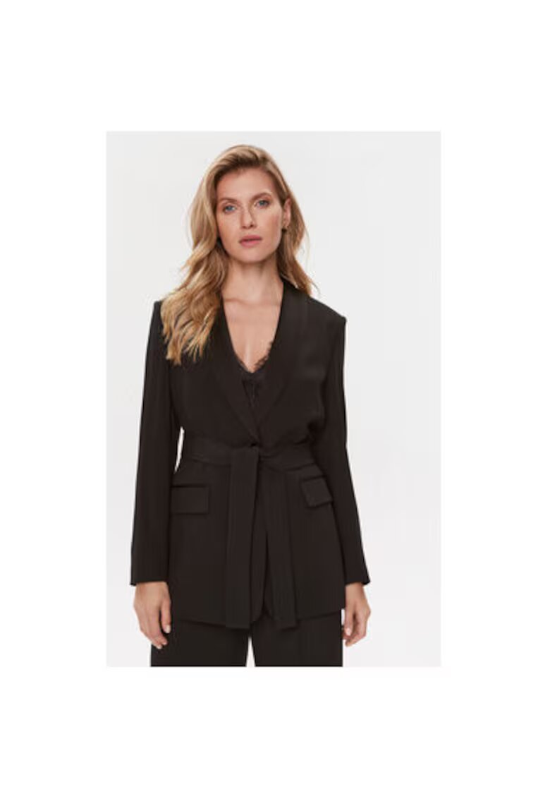 Boss Sacou dama - 302896837 - Acetat/Viscoza - Negru - Negru