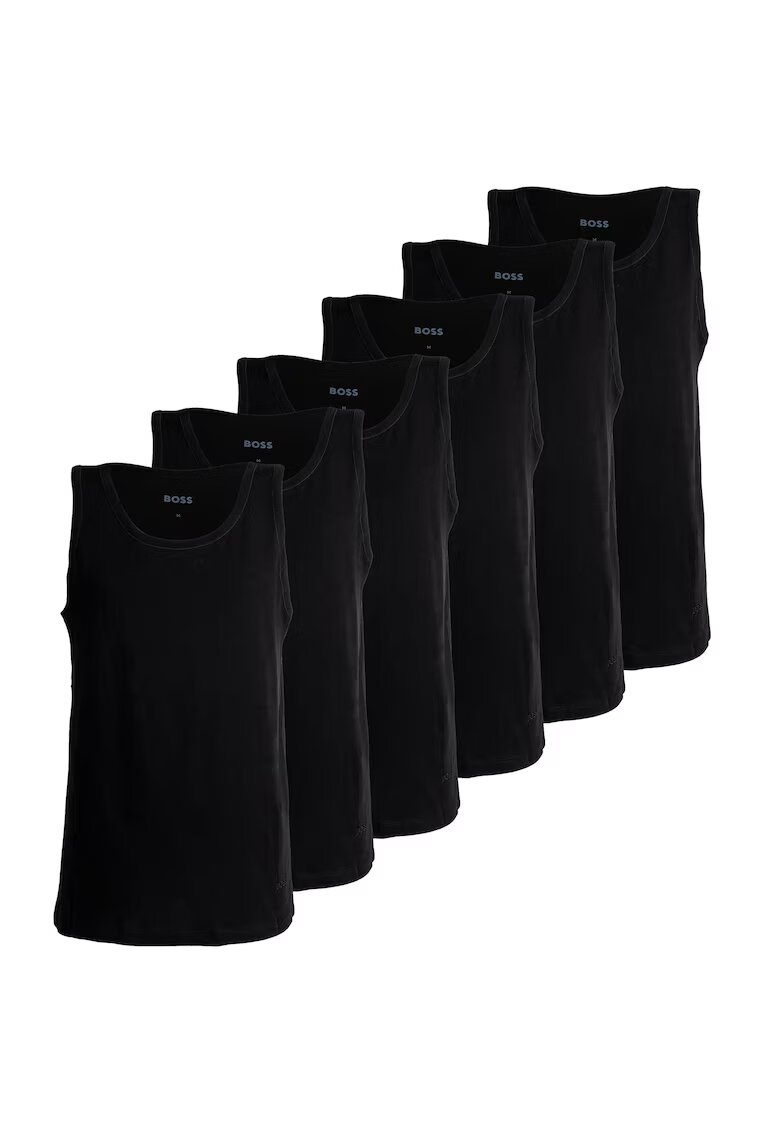 Boss Set de topuri de casa - 6 piese - Negru