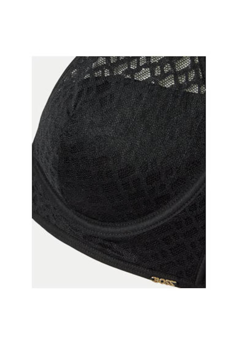 Boss Sutien dama - 304323928 - Poliamida - Negru - Negru