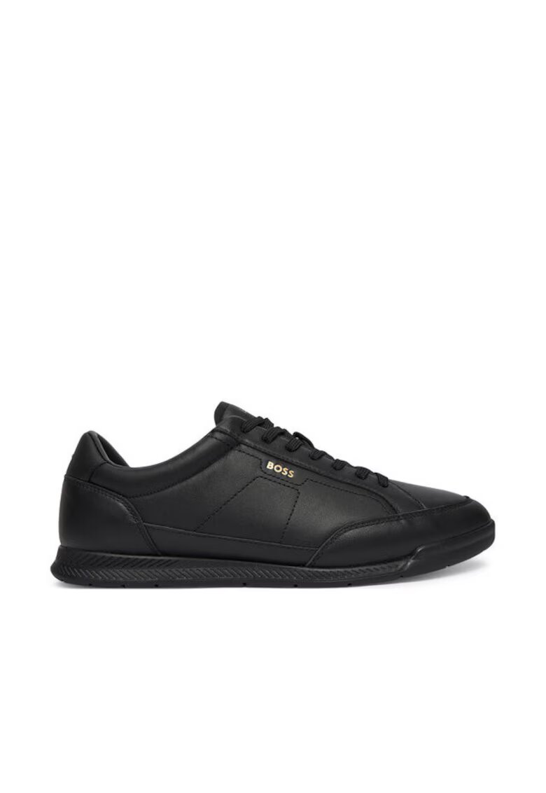 Boss Tenisi barbati - piele naturala - negru