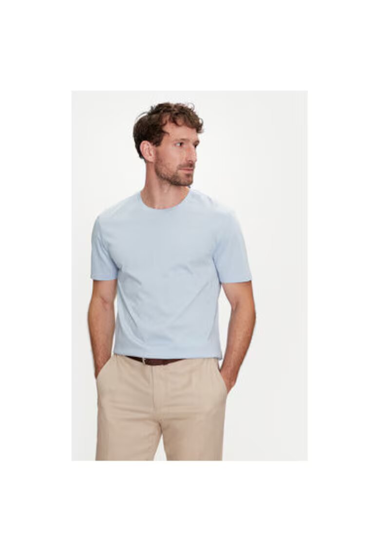 Boss Tricou barbati - 303672089 - Bumbac - Albastru - Albastru