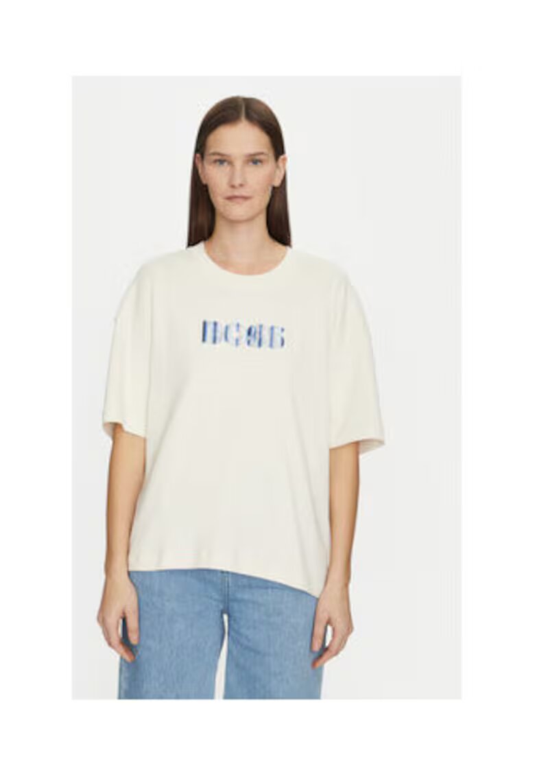 Boss Tricou pentru dama - Alb - Bumbac