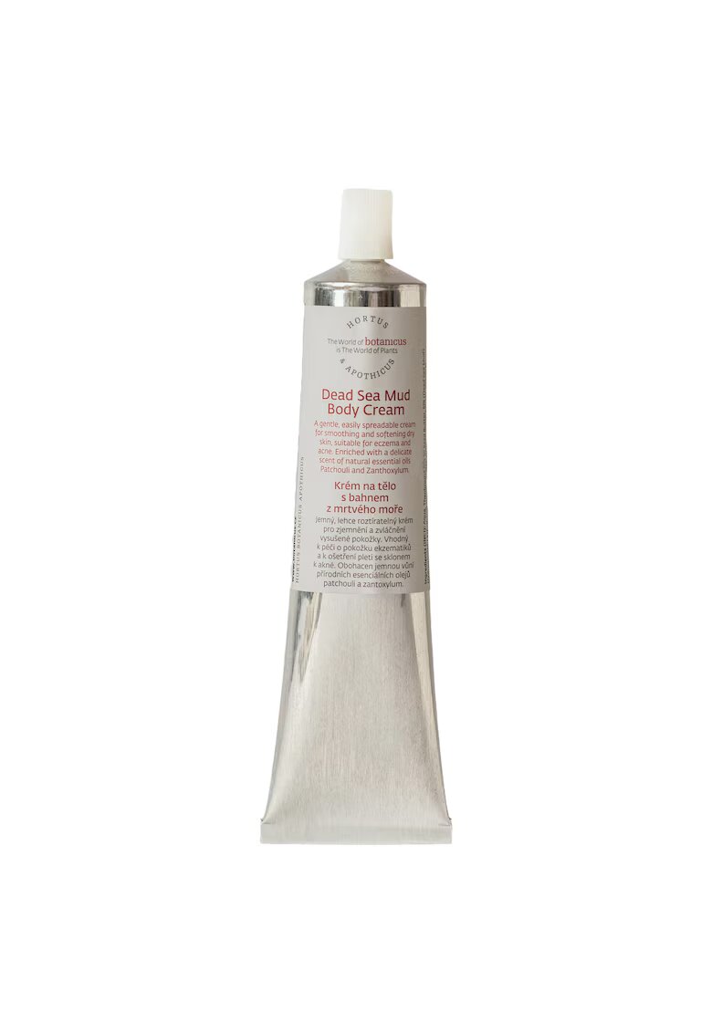 Botanicus Crema de corp cu Namol de la Marea Moarta pentru pielea uscata - crapata - predispusa la eczeme - hidratare intensiva si emoliere - regenerare si protectie - fara parabeni si siliconi - 100 gr