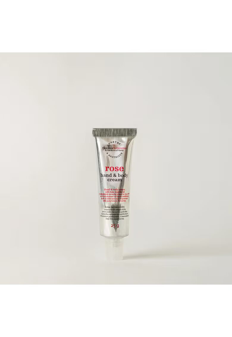 Botanicus Crema maini si corp cu ulei esential de Trandafir