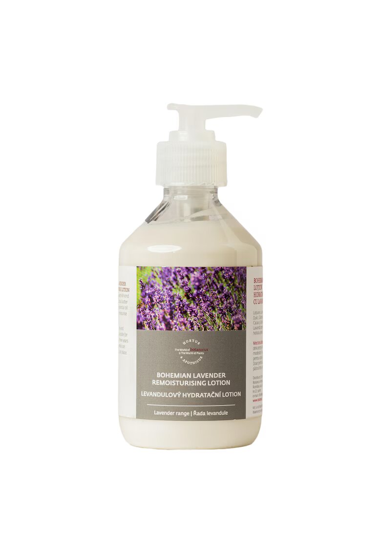 Botanicus Lotiune Hidratanta cu Lavanda Bohemian - 250 ml - fara parabeni si siliconi - pentru pielea uscata si normala - hidratare intensa si hranire profunda - textura lejera - absorbtie rapida