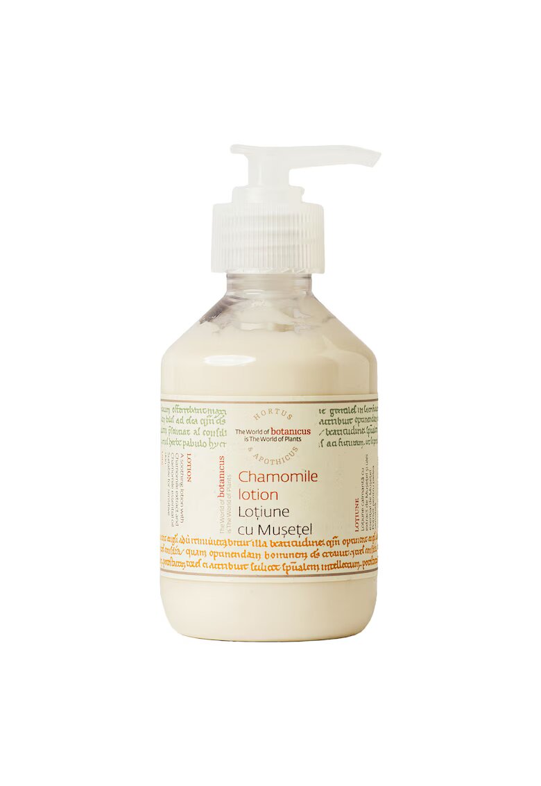Botanicus Lotiune naturala de corp cu Musetel 200 ml - fara parabeni si siliconi - pentru pielea uscata si sensibila - pentru hidratarea si ingrijirea delicata a pielii - calmare si regenerare