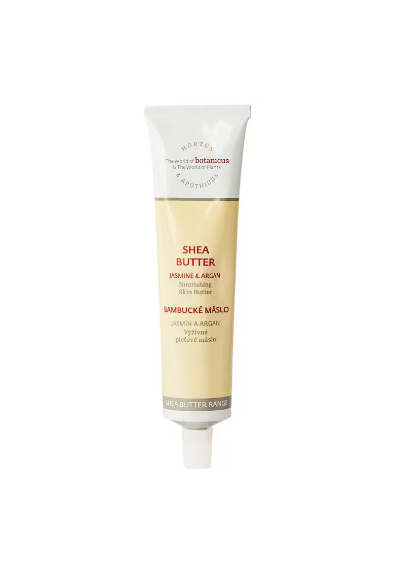Botanicus Unt de fata nutritiv - cu Unt de Shea - ulei Iasomie si Argan - 100 g - 100% natural - pentru pielea uscata - matura si sensibila - hidratare intensa si catifelare