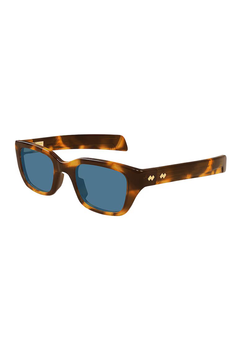 Bottega Veneta Ochelari de soare patrati unisex - Maro