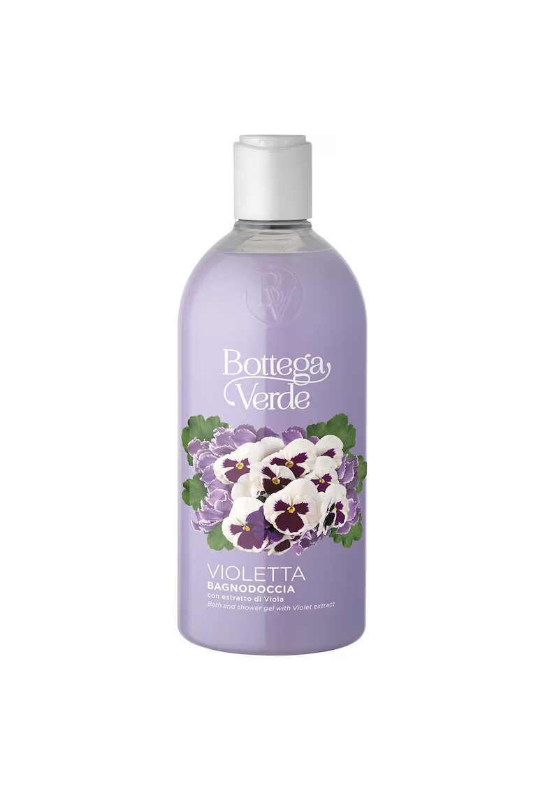 Bottega Verde Gel de dus cu extract natural de violete - Violetta - 400 ml