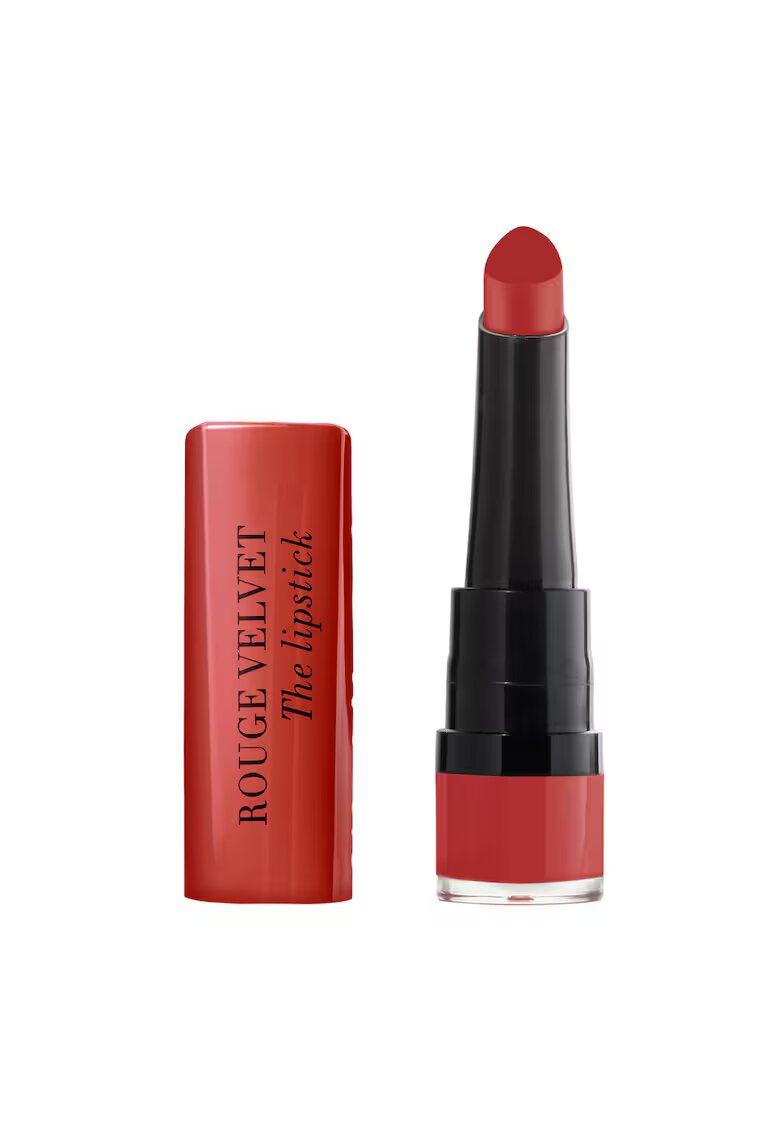 Bourjois Ruj de buze Rouge Velvet The Lipstick - Brique-à-brac