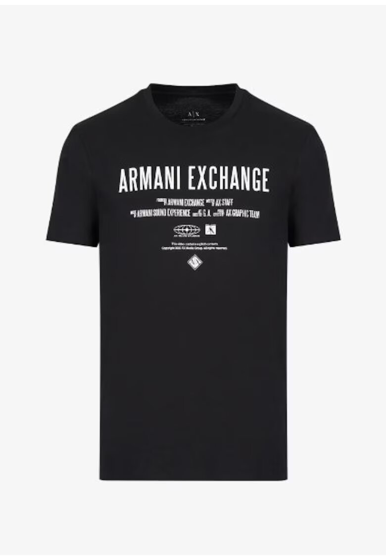 brak Armani Exchange - Tricou din bumbac cu logo