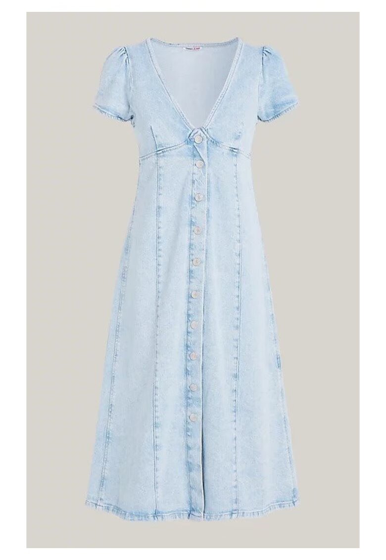 brak Rochie midi cu decolteu in v