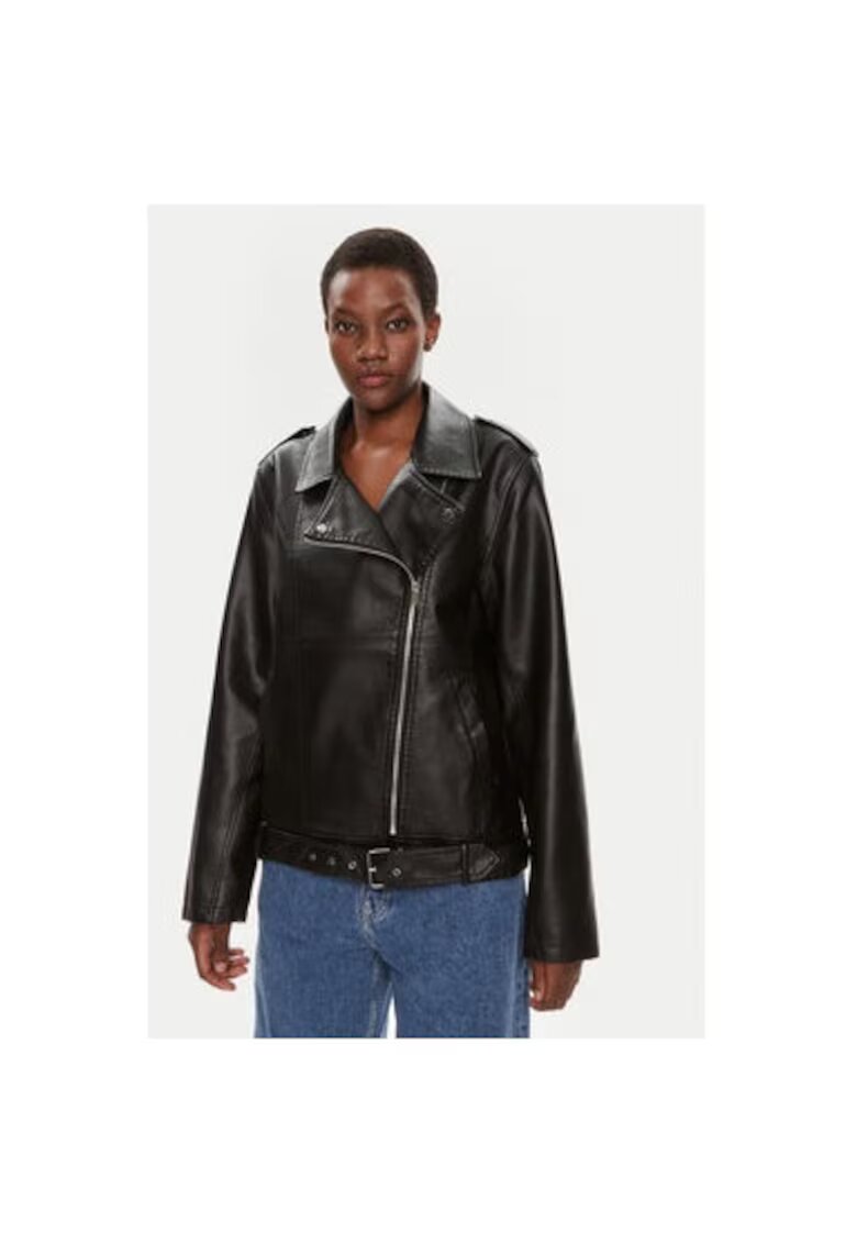 BRAVE SOUL Geaca dama - 303995416 - Poliester - Negru - Negru