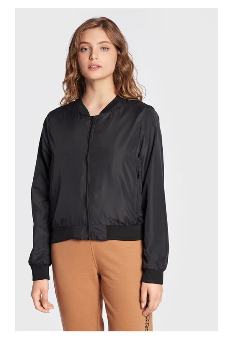 BRAVE SOUL Geaca dama - Negru - Poliester - Negru