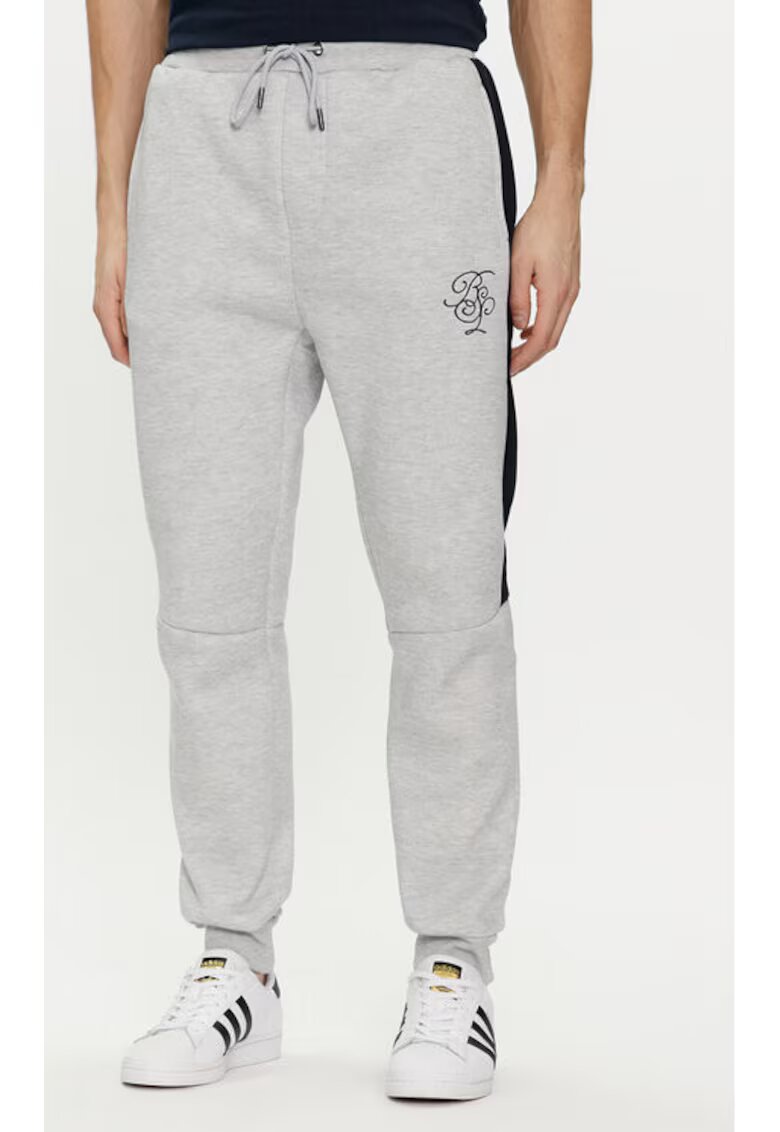 BRAVE SOUL Pantaloni barbati - 303975821 - Poliester/Bumbac - Gri - Gri