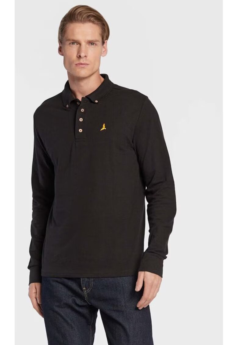 BRAVE SOUL Tricou barbati - 301690139 - Poliester/Bumbac - S INTL - Negru