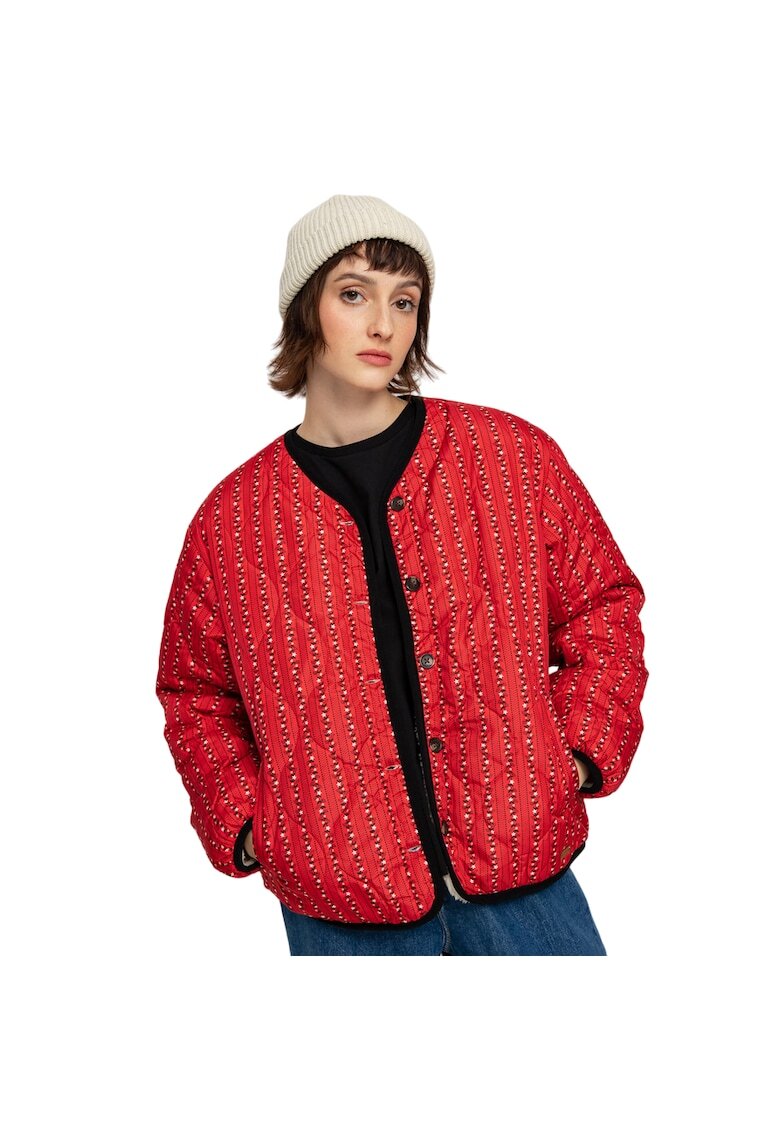 Brixton Jacheta dama - Rosu - Poliester -