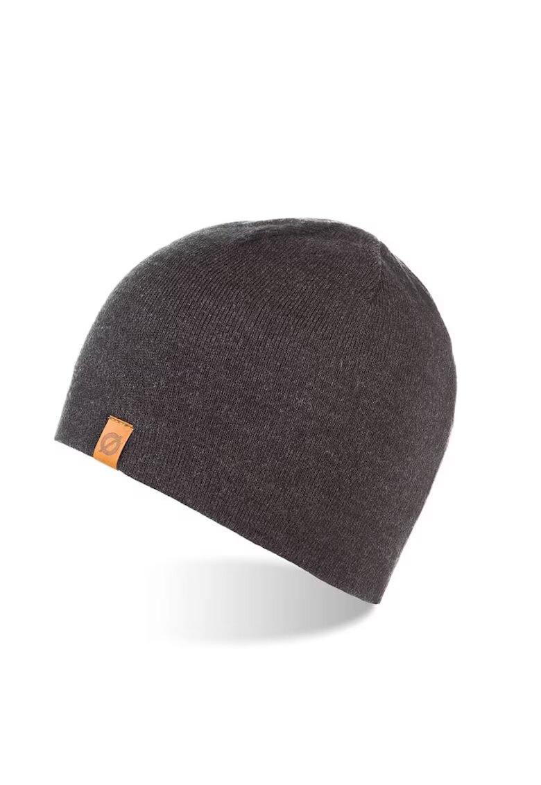 Broedrene Caciula tip beanie pentru barbati - Brodrene - Lana - 56-60 cm - Gri inchis