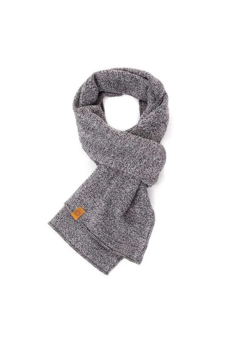 Broedrene Fular barbati Brodrene - Acril - 150x40 cm - Gri deschis