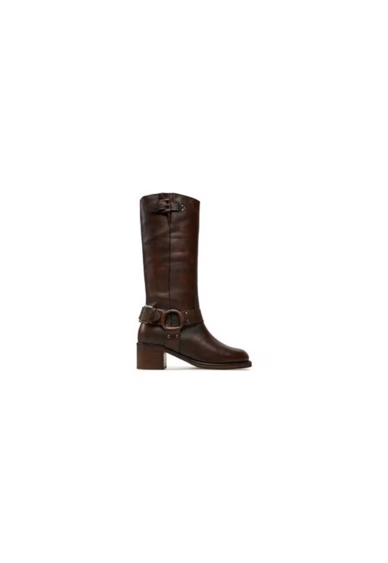 Bronx Cizme dama 303221829 - Piele naturala - Maro - Maro
