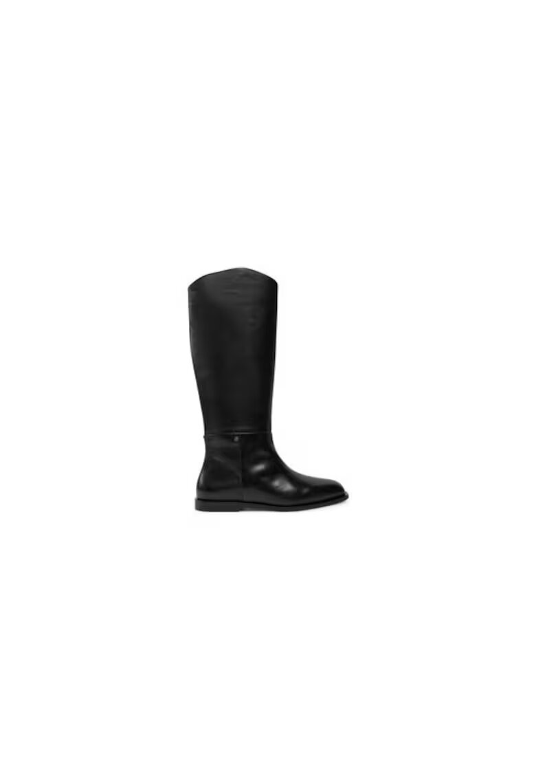 Bronx Cizme dama 304418365 - Piele naturala - Negru - Negru