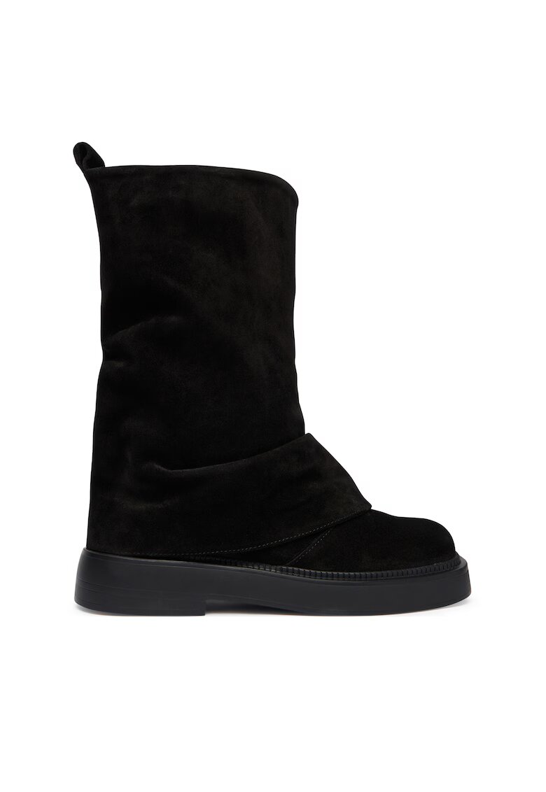 Bronx dama Piele naturala - Negru - Negru