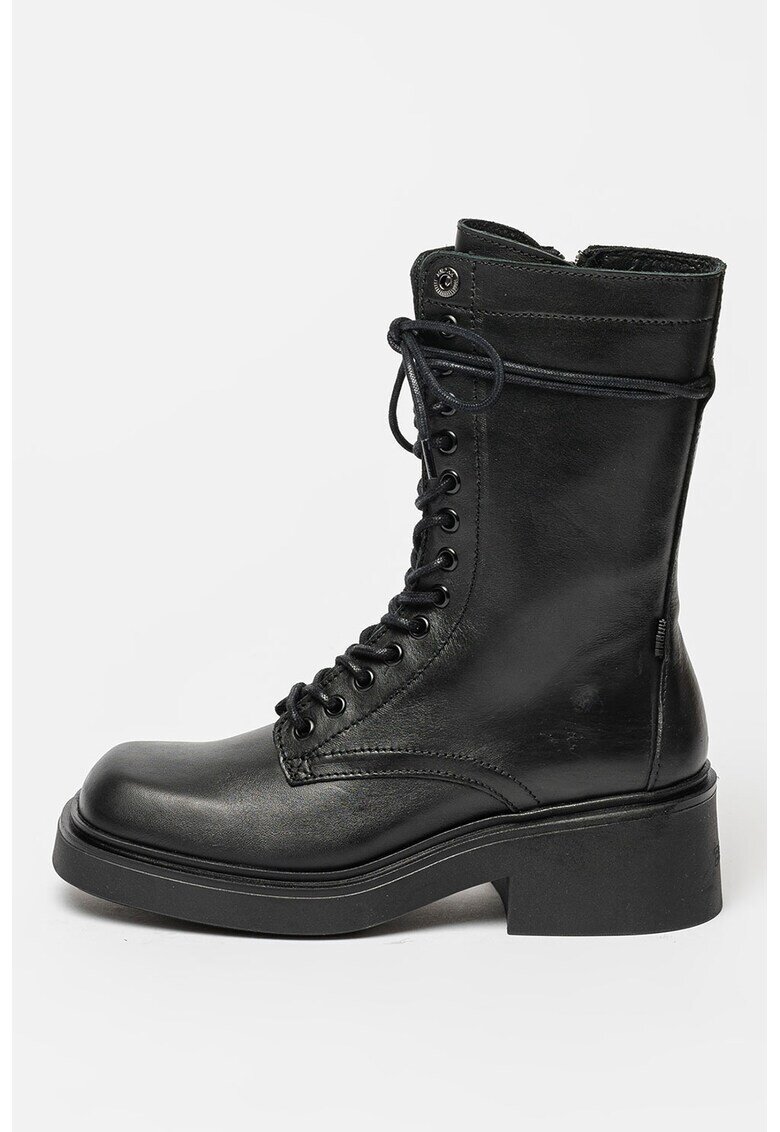 Bronx Ghete de piele Daff-ey - Negru