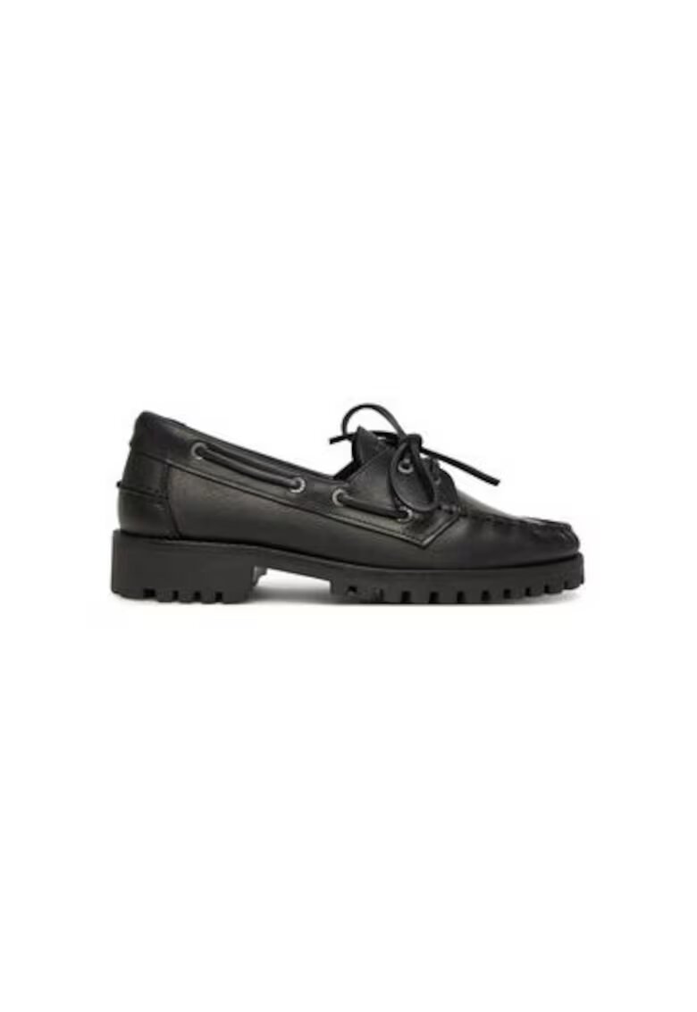 Bronx Mocasini dama 66548-H - Piele naturala - Negru
