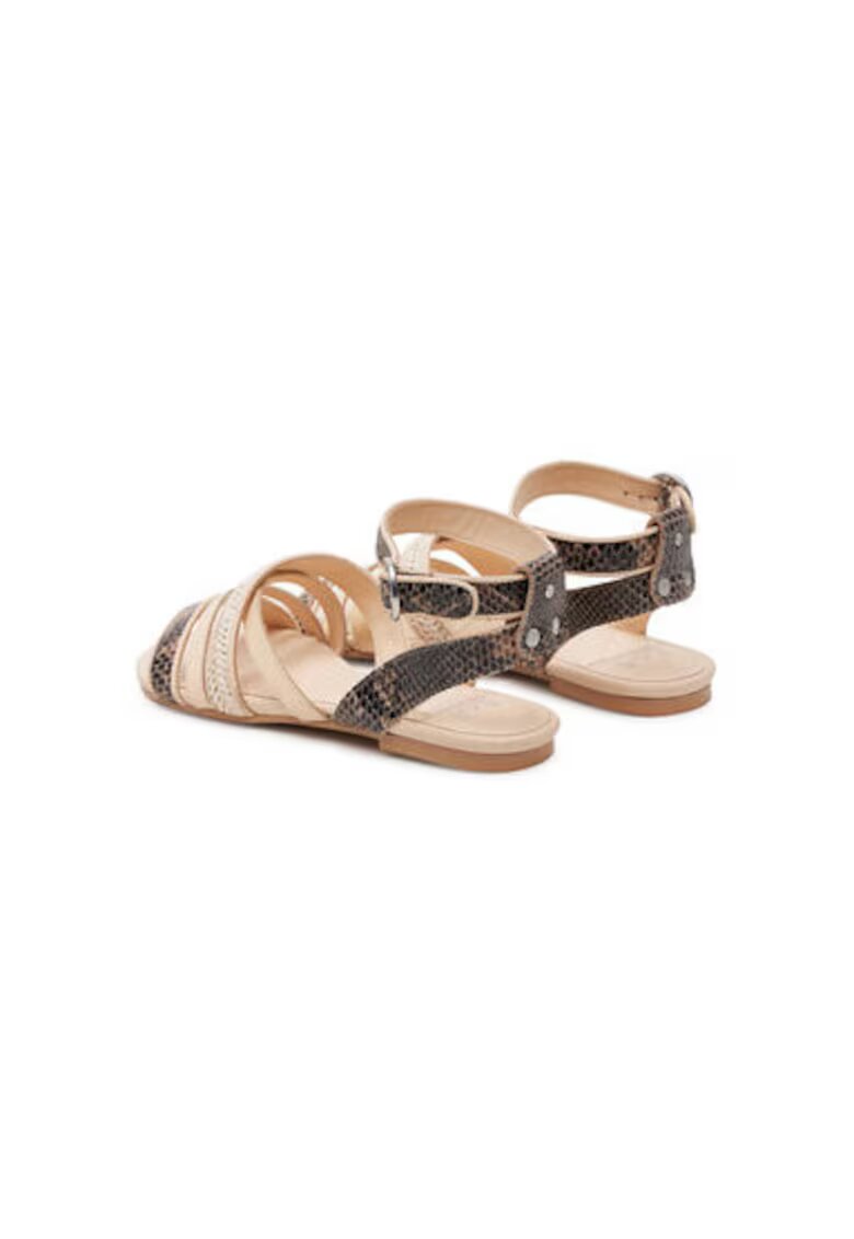 Bronx Sandale dama - 85043-PW - Piele naturala - Bej