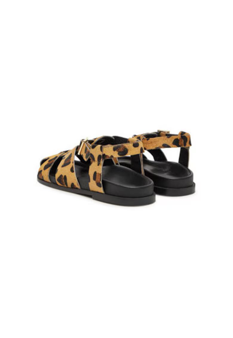 Bronx Sandale dama - 85083-P - Piele naturala - Maro