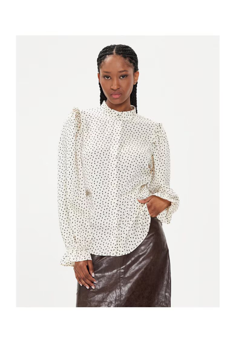 Bruuns Bazaar Bluza dama - 303956752 - Poliester reciclat - Bej - Bej