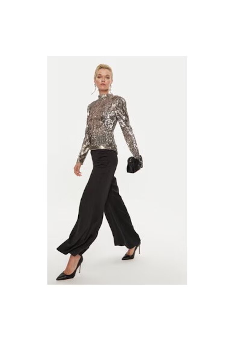 Bruuns Bazaar Bluza dama - 304010064 - Poliester - Argintiu - Argintiu