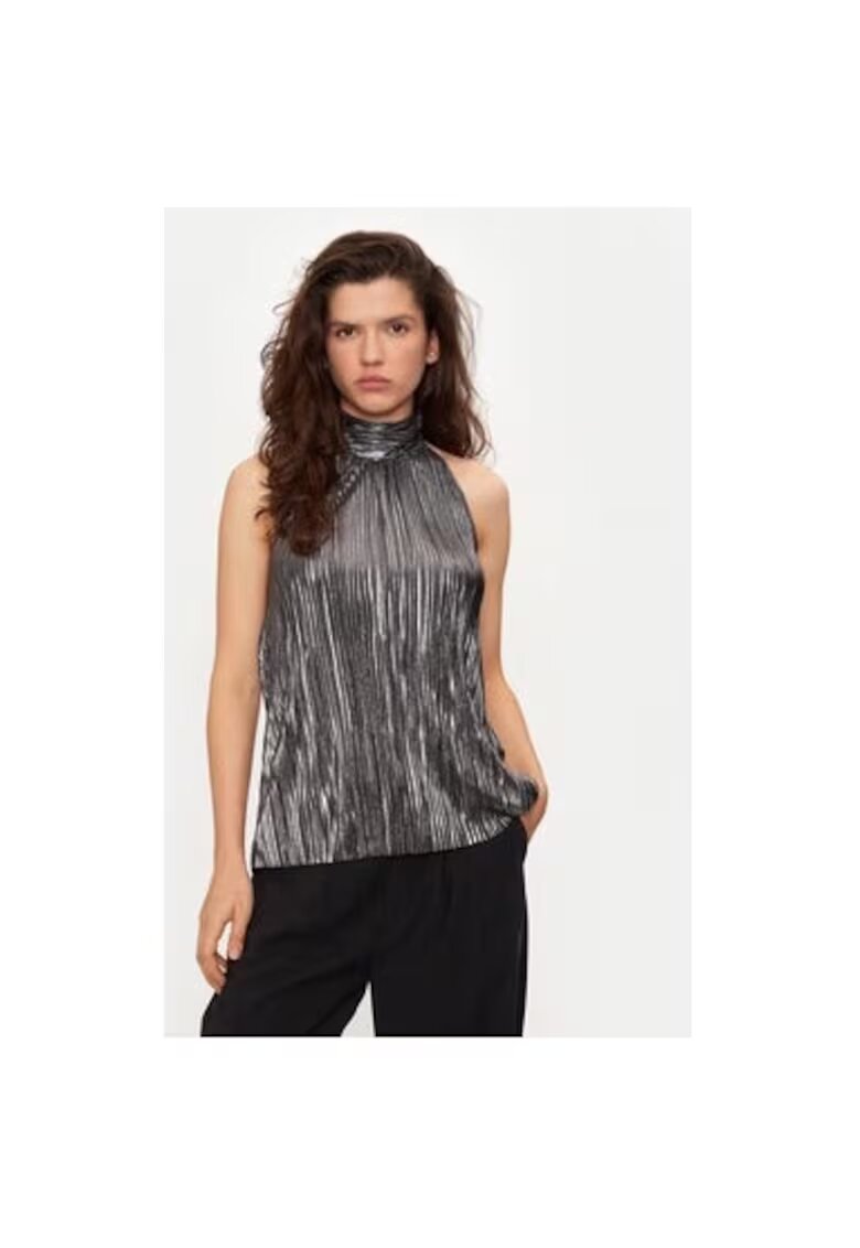 Bruuns Bazaar Bluza dama - 304453618 - Poliester reciclat - Argintiu - Argintiu