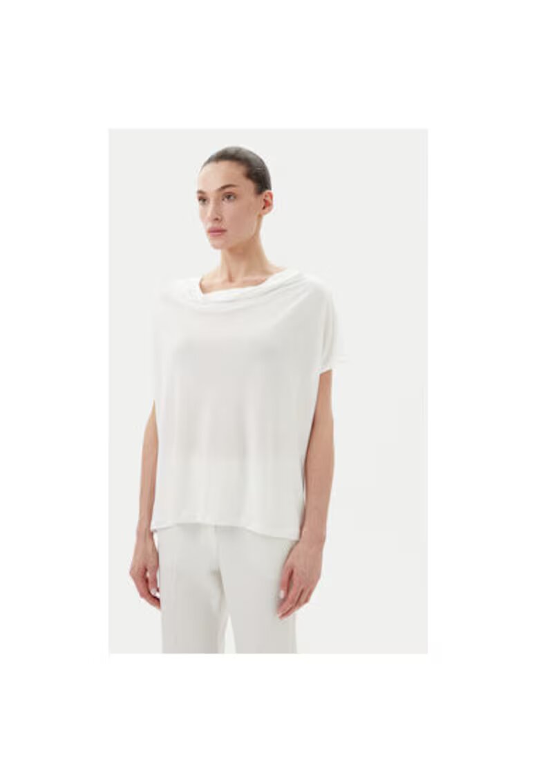Bruuns Bazaar Bluza dama BBW4362 - Lyocell - Alb - Alb