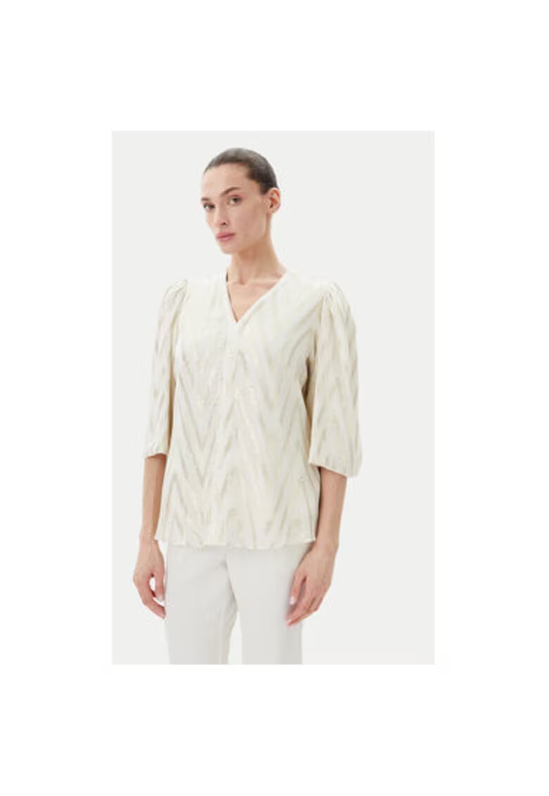 Bruuns Bazaar Bluza dama BBW4486 - Viscoza - Bej - Bej