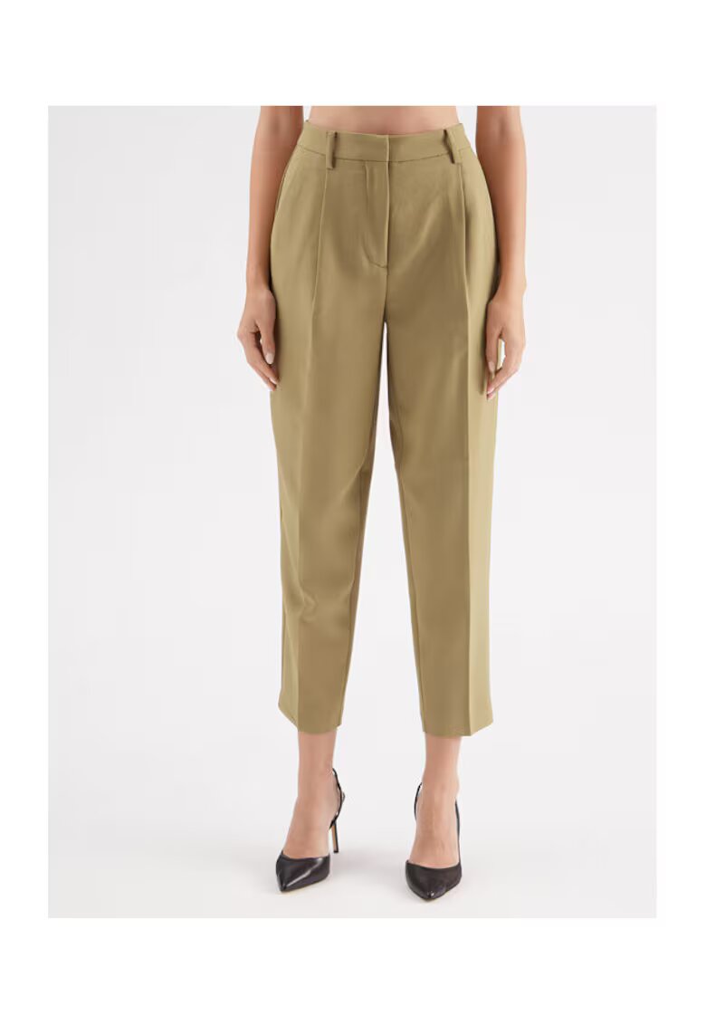 Bruuns Bazaar Pantaloni dama - 302774494 - Poliester reciclat/Viscoza - Verde - Verde