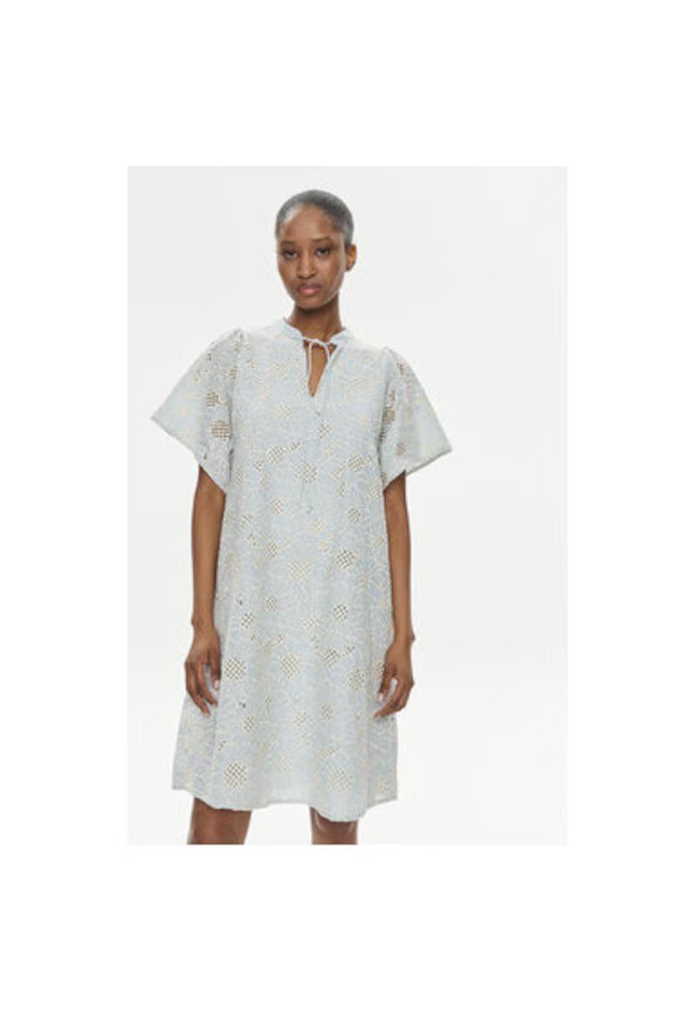 Bruuns Bazaar Rochie Dama - 303956905 - Bumbac organic - Albastru - Albastru
