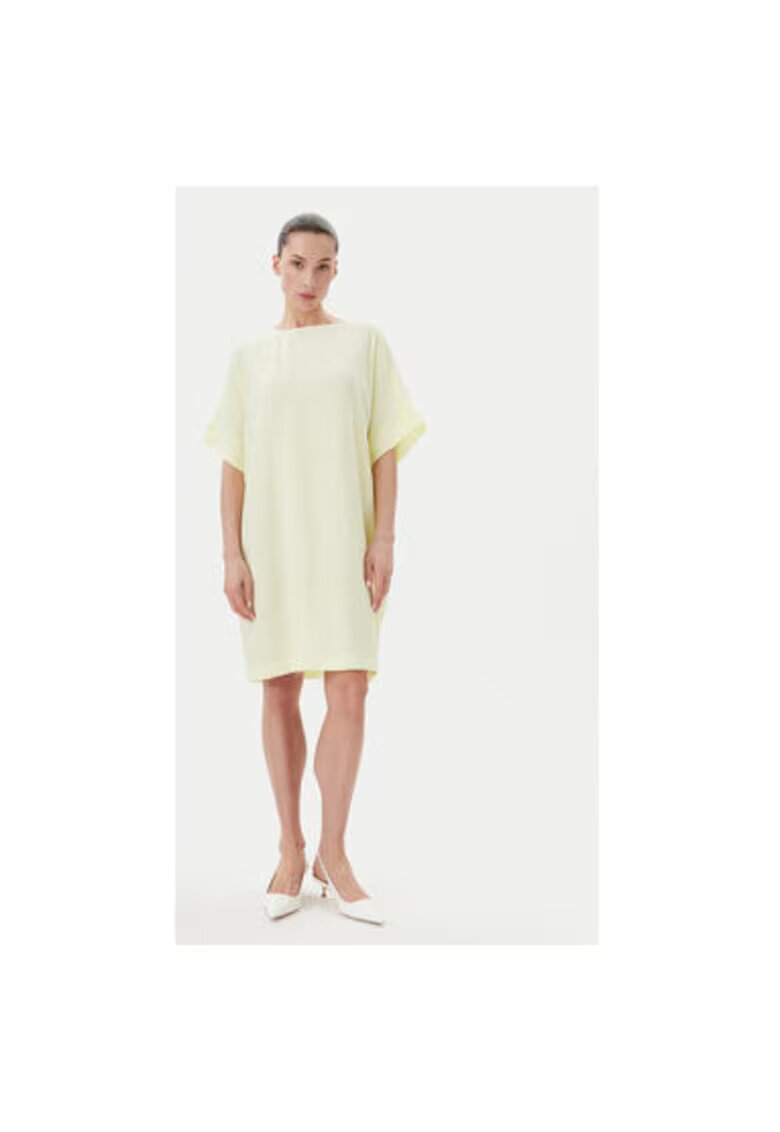 Bruuns Bazaar Rochie dama BBW3477N - Viscoza/Poliamida - Galben
