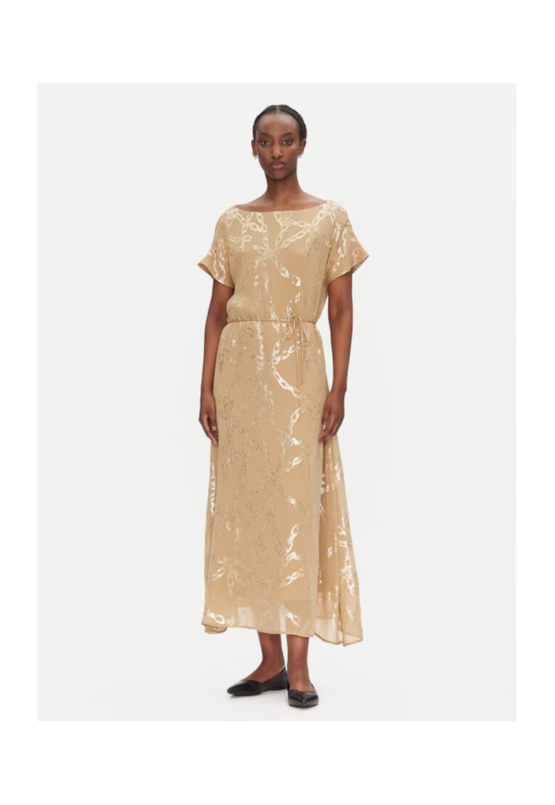 Bruuns Bazaar Rochie dama BBW4550 - Viscoza - Bej - Bej