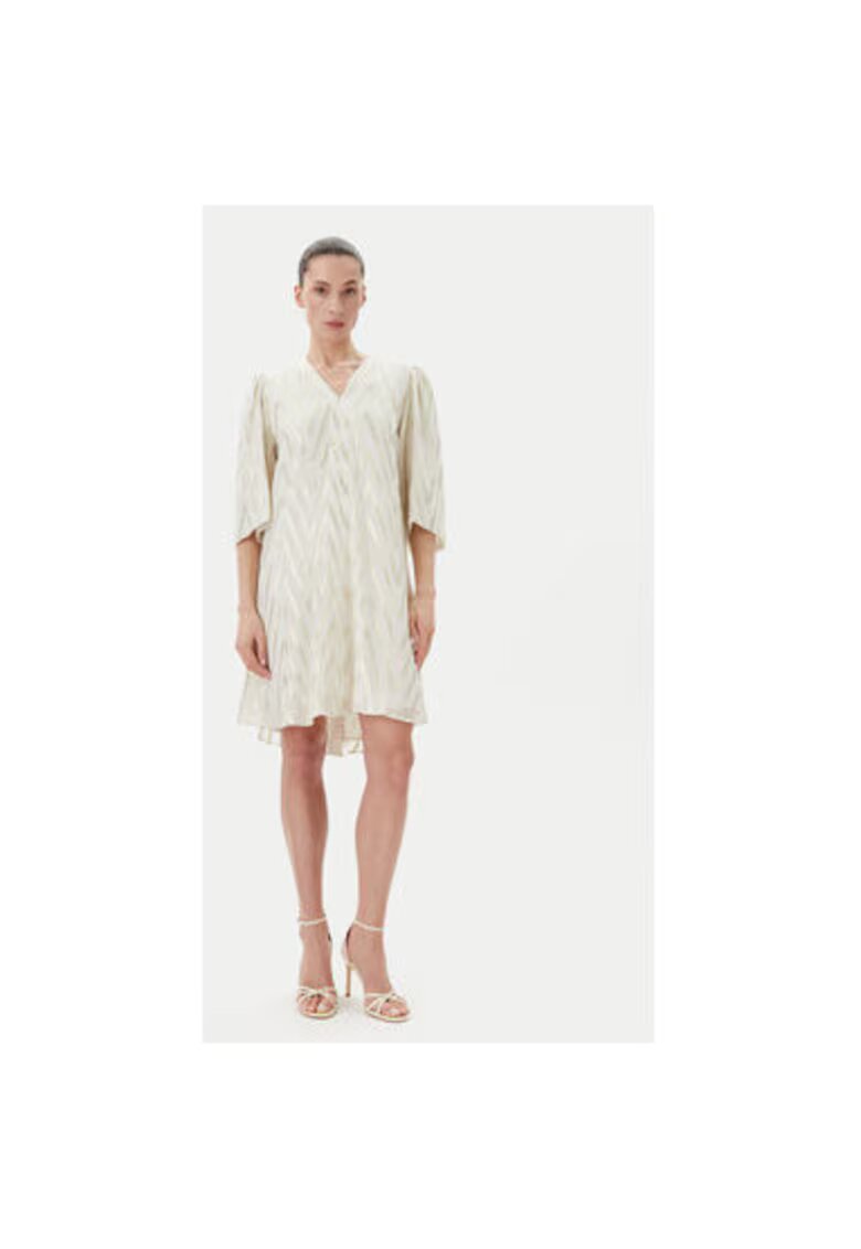 Bruuns Bazaar Rochie dama BBW4579 - Viscoza - Bej - Bej