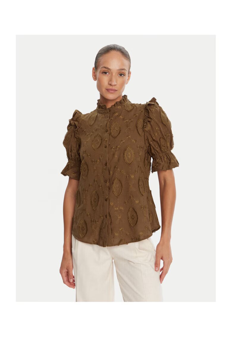 Bruuns Bazaar Tricou dama Canterbury Caro BBW4507 - maro