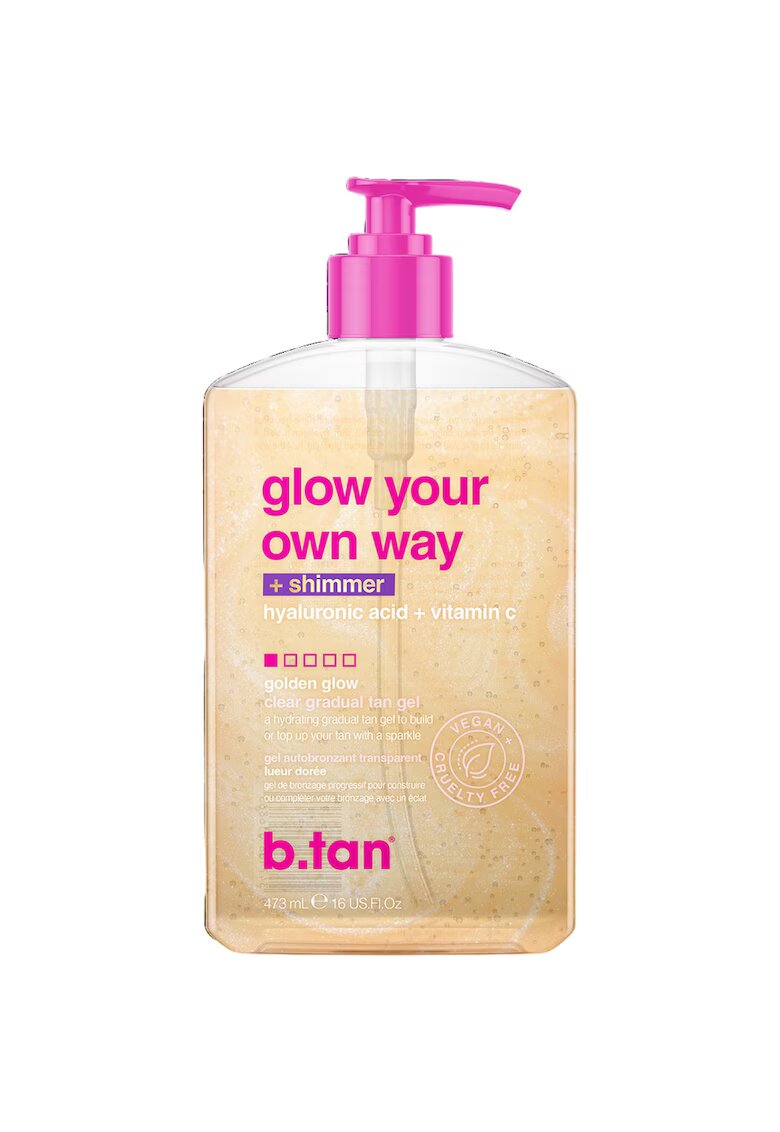 Btan Glow your own way shimmer 473 ml