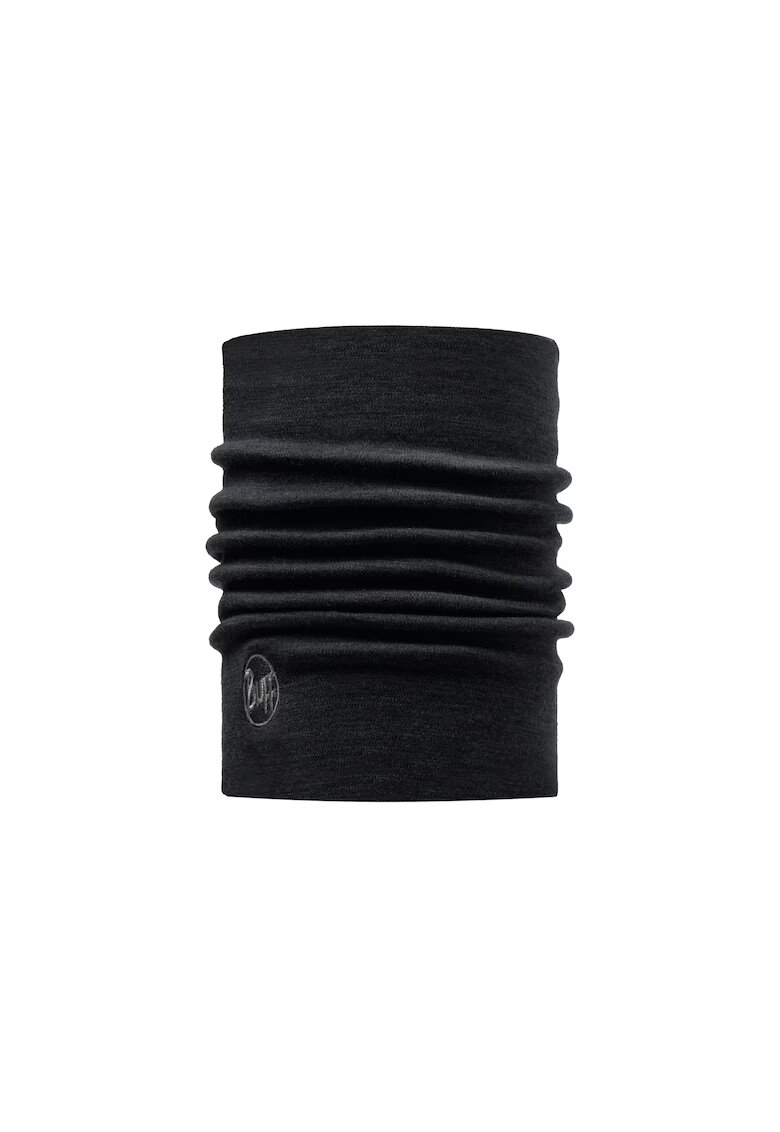 Buff Bandana heavyweight wool solid - Negru