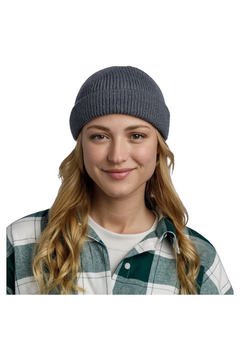 Buff Caciula Unisex - Ervin Merino Hat Beanie 132323 - Gri